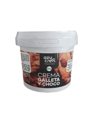 CREMA AZUCREN GALLETA Y CHOCOLATE 300 GR