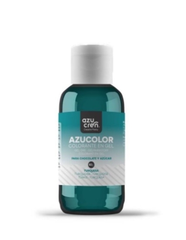 COLORANTE EN GEL AZUCOLOR TURQUESA  50GR