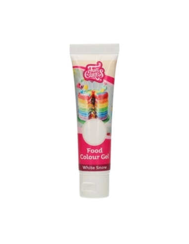 COLORANTE GEL FUNCAKES BLANCO B/50G.