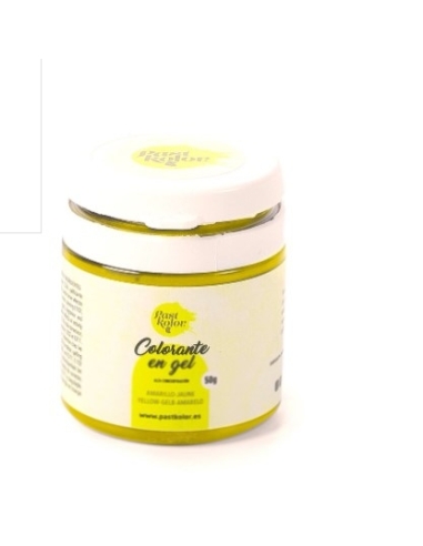 COLORANTE GEL PASTKOLOR AMARILLO 50 GR