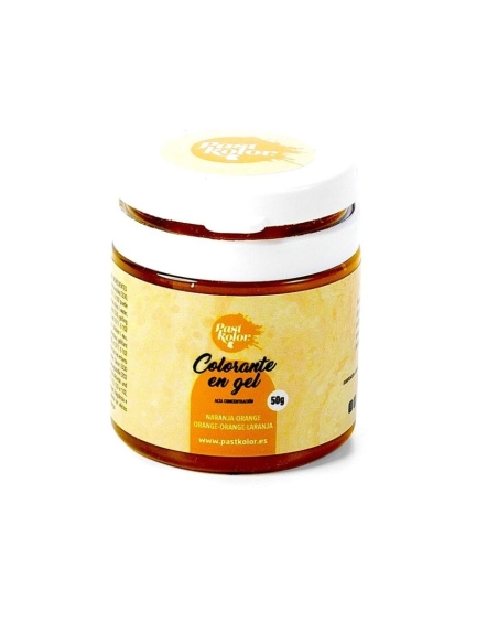 COLORANTE GEL PASTKOLOR NARANJA 50 GR