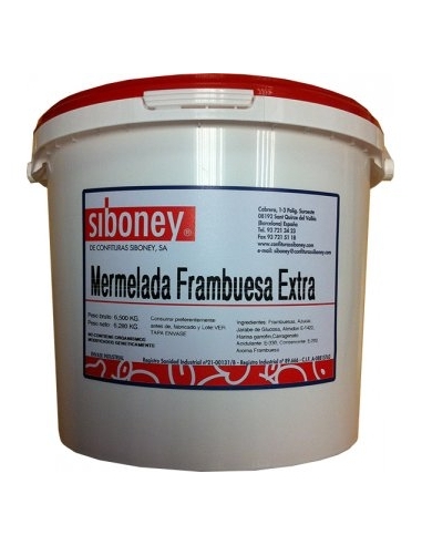 MERMELADA  FRAMBUESA  C/6,5 KG