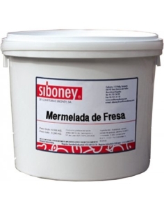 MERMELADA FRESA  TROCEADA TAMIZ.L.C/ 6,5 KG.