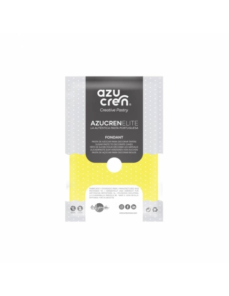 FONDANT AZUCREN AMARILLO 250GR