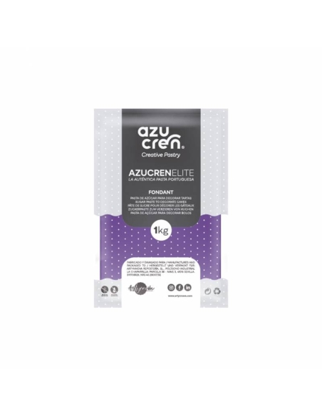 FONDANT AZUCREN LILA 250GR
