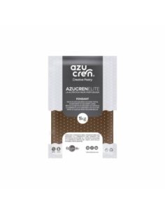 FONDANT AZUCREN MARRON 1KG.