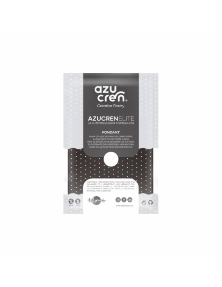 FONDANT AZUCREN NEGRO 250GR.