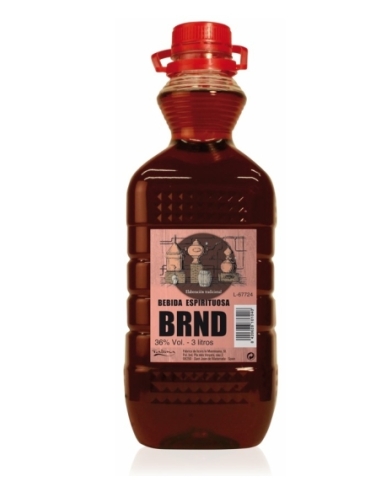 BRANDY 36º B/3 LITROS