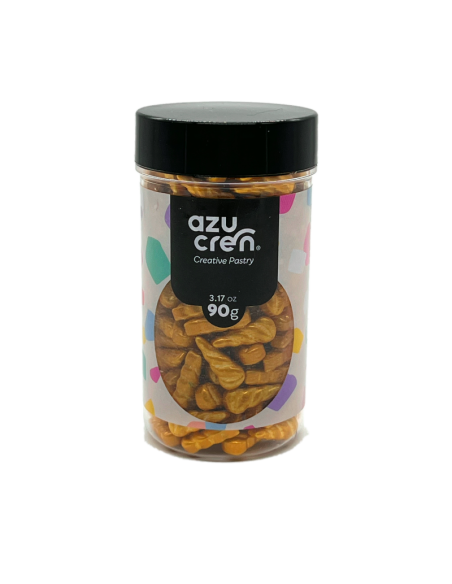 SPRINKLES CUERNOS UNICORNIO ORO B/90 GR