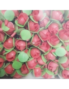 ROSAS OBLEA ROJA 3 HOJAS C/130 F01242T
