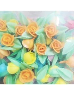 ROSAS OBLEA SURTIDA 2 HOJAS C/ 72 UND F01372T