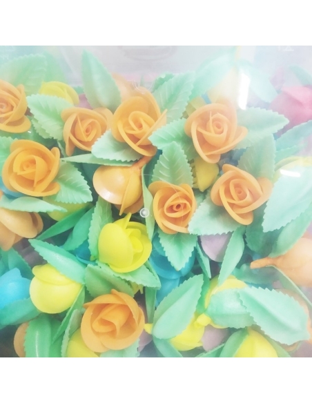 ROSAS OBLEA SURTIDA 2 HOJAS C/ 72 UND F01372T