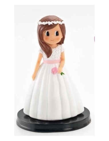 NIÑA COMUNION CUERPO FLORECITAS 1697