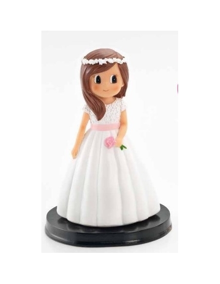 NIÑA COMUNION CUERPO FLORECITAS 1697