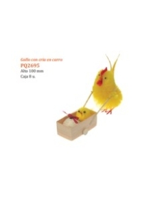 GALLO CRIA EN CARRO RF PQ2695 C/8 UNID.