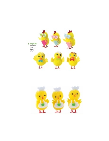 POLLITO LANA GAFAS / BOLSO 50MM PQ7595