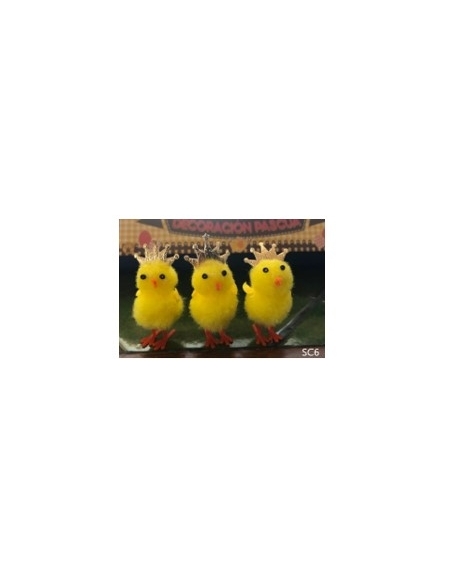 POLLITO CON CORONA C/36U SC6