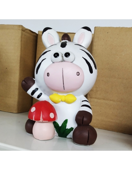 HUCHA CERAMICA ZEBRA 13866