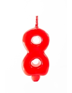 VELAS TACO PEQ Nº 8 C/10UND.