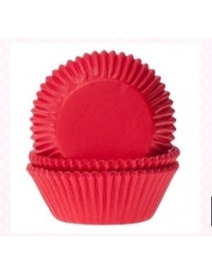 CAPSULAS CUPCAKES ROJA P/24 U