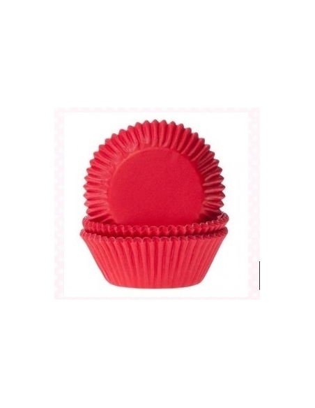 CAPSULAS CUPCAKES ROJA P/24 U