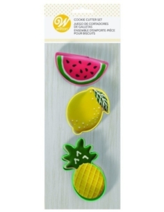 SET CORTADORES WILTON-FRUTAS