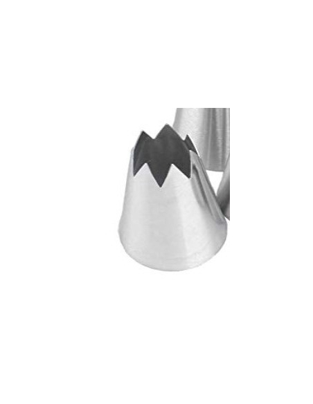 CORNET INOX ABIERTA 4MM 6 PUNTAS