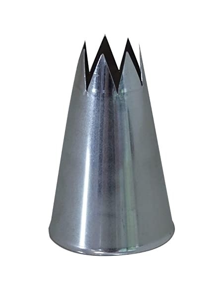 CORNET INOX ABIERTA 9MM 8 PUNTAS