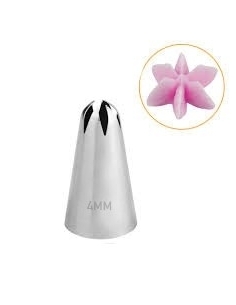 CORNET INOX CERRADA 4MM 6 PUNTAS