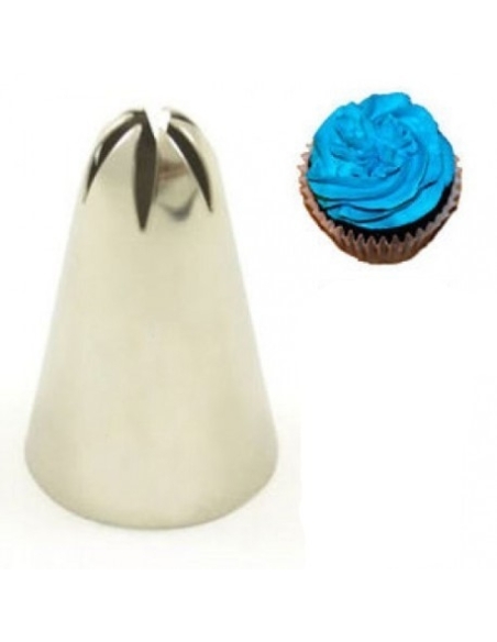 CORNET INOX CERRADA 5MM 6 PUNTAS