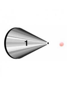 CORNET INOX LISA REDONDA Nº1