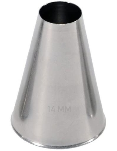CORNET INOX LISA REDONDA Nº14