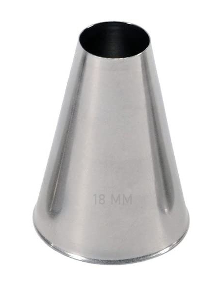 CORNET INOX LISA REDONDA Nº18