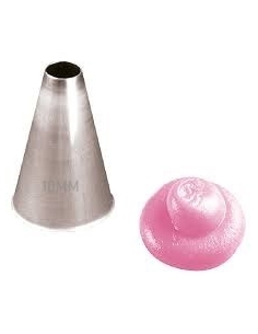 CORNET INOX LISA REDONDA Nº9