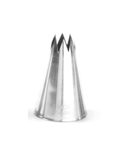 CORNET INOX CERRADA 9 MM 7 PUNTAS