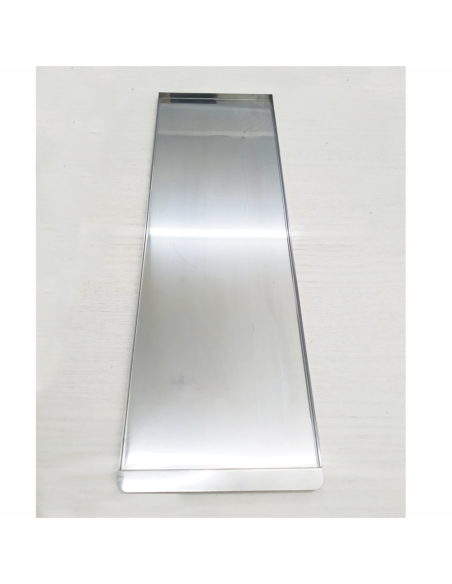 BANDEJA INOX CON PESTAÑA 62X15