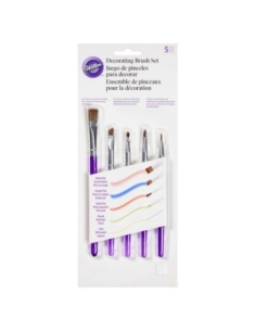 SET 6 PINCELES PARA DECORAR IBILI