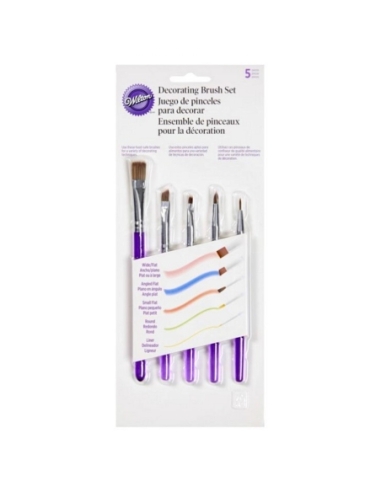 SET 6 PINCELES PARA DECORAR IBILI