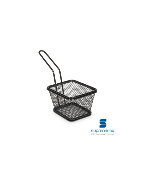 CESTA CHIPS NEGRA 10x9