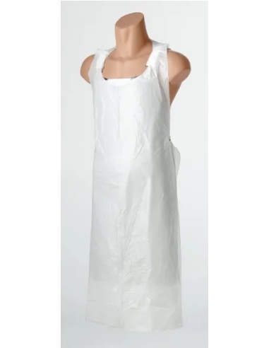 DELANTAL 1 SOLO USO BLANCO 69X12 P/ 200 UNI