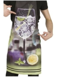 DELANTAL GINTONIC ESTAMPADO