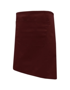 MANDIL BARMAN 75X50 BURDEOS