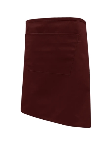 MANDIL BARMAN 75X50 BURDEOS