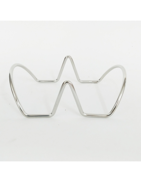 SOPORTE TACOS INOX PARA 1 O 2 UNIDADES