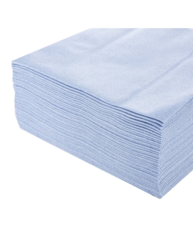 SERVILLETAS ELEGANCE AZUL 40X40 C/400 P/40 UND