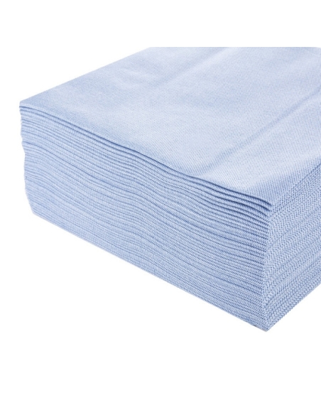 SERVILLETAS ELEGANCE AZUL 40X40 C/400 P/40 UND