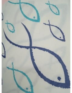 SERVILLETAS GC CLASS BLANCA 40X40 MAR PECES P/50 C/ 600...