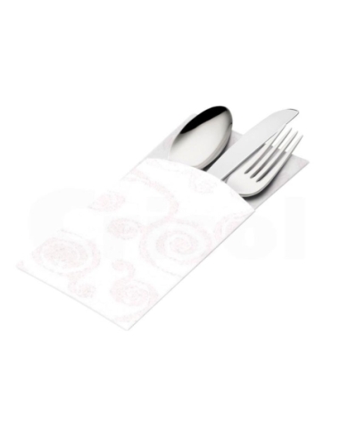 SERVILLETAS KANGUR BLANCA 40X40 C/ 600 UNID...