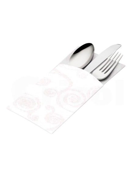 SERVILLETAS KANGUR BLANCA 40X40 C/ 600 UNID T260021