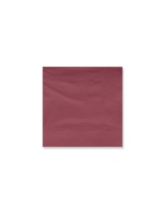 SERVILLETAS MARE BURDEOS 40X40 2C C/ 2400 UNI T222084